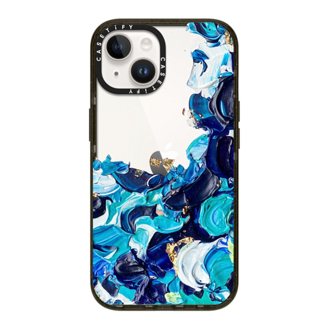 Ann Upton Art x CASETiFY iPhone 14 ケース ブラック インパクトケース Frosted Android Case by Ann Upton