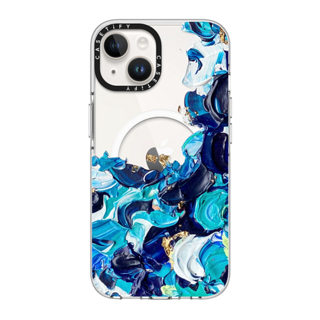 Ann Upton Art x CASETiFY iPhone 14 ケース クリア クリア ケース MagSafe対応 Frosted Android Case by Ann Upton