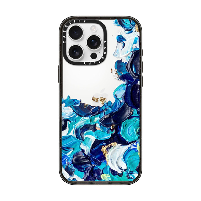 Ann Upton Art x CASETiFY iPhone 16 Pro Max ケース ブラック インパクトケース Frosted Android Case by Ann Upton