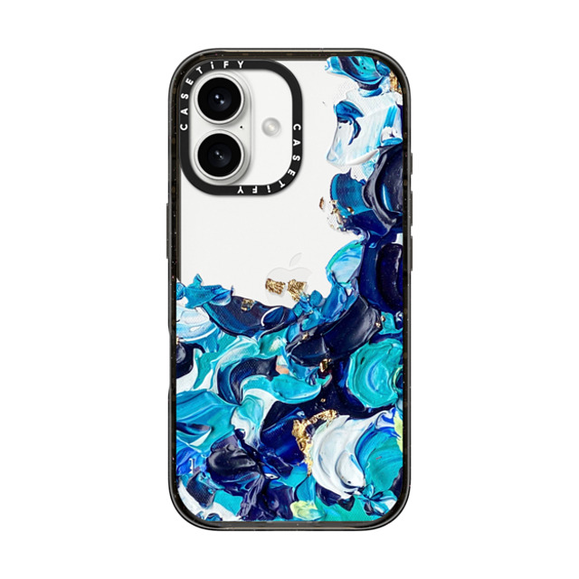 Ann Upton Art x CASETiFY iPhone 16 ケース ブラック インパクトケース Frosted Android Case by Ann Upton