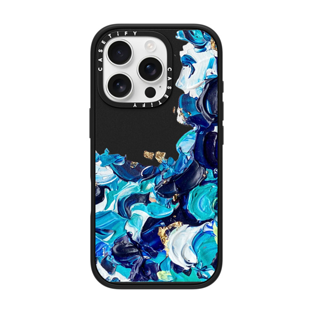 Ann Upton Art x CASETiFY iPhone 16 Pro ケース マットブラック インパクトケース Frosted Android Case by Ann Upton