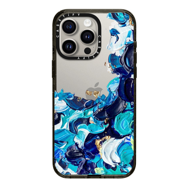 Ann Upton Art x CASETiFY iPhone 15 Pro Max ケース ブラック インパクトケース Frosted Android Case by Ann Upton