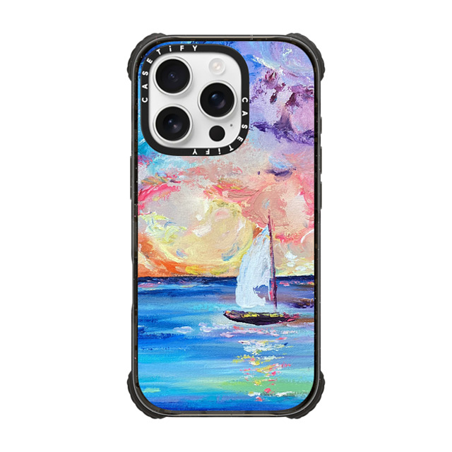 Ann Upton Art x CASETiFY iPhone 16 Pro Case Nature,Fine Art Black ウルトラ インパクトケース MagSafe 対応 Sail Away Iphone Case by Ann Upton Back to School Ann Upton Art x CASETiFY iPhone 16 Pro Case Nature,Fine Art Black ウルトラ インパクトケース MagSafe 対応 Sail Away Iphone Case by Ann Upton Back to School