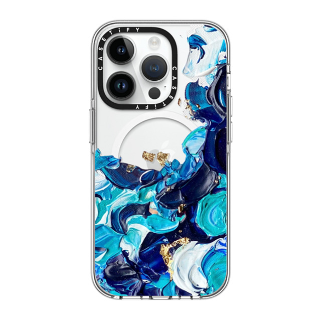 Ann Upton Art x CASETiFY iPhone 14 Pro Case Clear Clear Case MagSafe Compatible Frosted Android Case by Ann Upton Ann Upton Art x CASETiFY iPhone 14 Pro Case Clear Clear Case MagSafe Compatible Frosted Android Case by Ann Upton