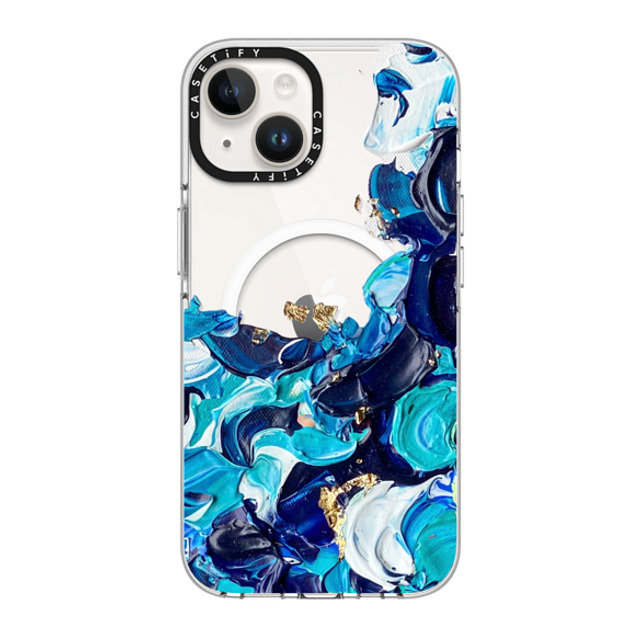 Ann Upton Art x CASETiFY iPhone 14 Case Clear Clear Case MagSafe Compatible Frosted Android Case by Ann Upton Ann Upton Art x CASETiFY iPhone 14 Case Clear Clear Case MagSafe Compatible Frosted Android Case by Ann Upton