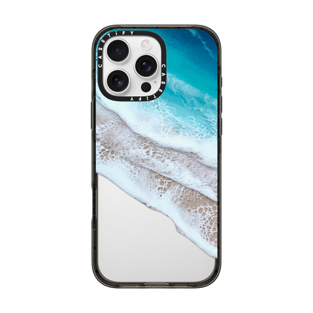 Ann Upton Art x CASETiFY iPhone 16 Pro Max ケース Nature,Fine Art ブラック インパクトケース Bahama Beach Android Case by Ann Upton Mother's Day Ann Upton Art x CASETiFY iPhone 16 Pro Max ケース Nature,Fine Art ブラック インパクトケース Bahama Beach Android Case by Ann Upton Mother's Day