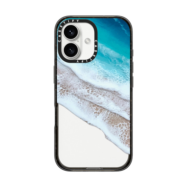 Ann Upton Art x CASETiFY iPhone 16 ケース Nature,Fine Art ブラック インパクトケース Bahama Beach Android Case by Ann Upton Father's Day Ann Upton Art x CASETiFY iPhone 16 ケース Nature,Fine Art ブラック インパクトケース Bahama Beach Android Case by Ann Upton Father's Day