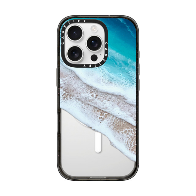 Ann Upton Art x CASETiFY iPhone 16 Pro ケース Nature,Fine Art ブラック インパクトケース MagSafe対応 Bahama Beach Android Case by Ann Upton Father's Day Ann Upton Art x CASETiFY iPhone 16 Pro ケース Nature,Fine Art ブラック インパクトケース MagSafe対応 Bahama Beach Android Case by Ann Upton Father's Day