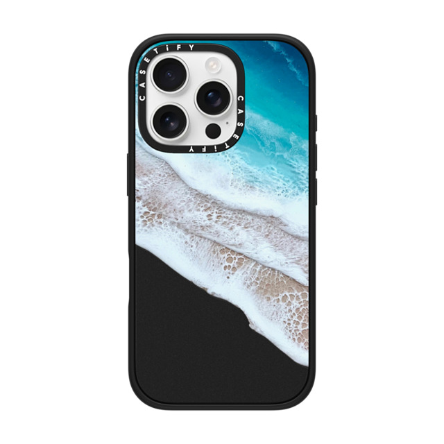 Ann Upton Art x CASETiFY iPhone 16 Pro ケース Nature,Fine Art マットブラック インパクトケース MagSafe対応 Bahama Beach Android Case by Ann Upton Back to School Ann Upton Art x CASETiFY iPhone 16 Pro ケース Nature,Fine Art マットブラック インパクトケース MagSafe対応 Bahama Beach Android Case by Ann Upton Back to School