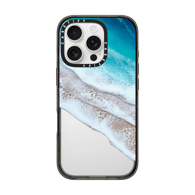 Ann Upton Art x CASETiFY iPhone 16 Pro ケース Nature,Fine Art ブラック インパクトケース Bahama Beach Android Case by Ann Upton Father's Day Ann Upton Art x CASETiFY iPhone 16 Pro ケース Nature,Fine Art ブラック インパクトケース Bahama Beach Android Case by Ann Upton Father's Day