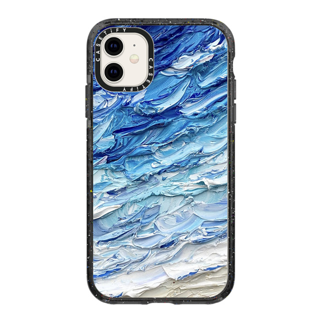Ann Upton Art x CASETiFY iPhone 11 ケース ブラック インパクトケース Frosted