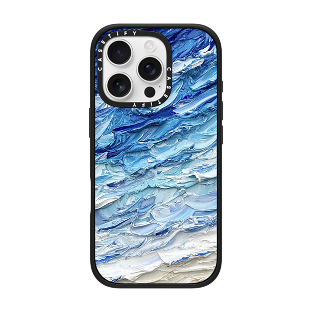 Ann Upton Art x CASETiFY iPhone 16 Pro ケース マットブラック インパクトケース MagSafe対応 Frosted