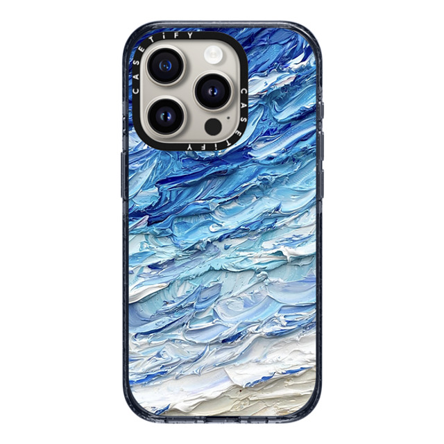Ann Upton Art x CASETiFY iPhone 15 Pro ケース Nature,Geometric Classic Blue インパクトケース MagSafe対応 Frosted Back to School Ann Upton Art x CASETiFY iPhone 15 Pro ケース Nature,Geometric Classic Blue インパクトケース MagSafe対応 Frosted Back to School