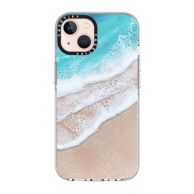 Ann Upton Art x CASETiFY iPhone 13 ケース クリア クリア ケース MagSafe対応 Lanikai Iphone Case by Ann Upton