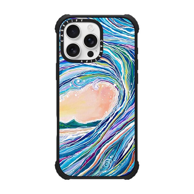 Ann Upton Art x CASETiFY iPhone 16 Pro Max Case Matte Black ウルトラ インパクトケース MagSafe 対応 Koru Iphone case By Ann Upton Ann Upton Art x CASETiFY iPhone 16 Pro Max Case Matte Black ウルトラ インパクトケース MagSafe 対応 Koru Iphone case By Ann Upton