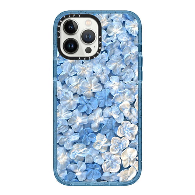 Ann Upton Art x CASETiFY iPhone 13 Pro Max ケース Floral,Nature ベイビーブルー インパクトケース Blue Hydrangea Iphone Case By Ann Upton Back to School Ann Upton Art x CASETiFY iPhone 13 Pro Max ケース Floral,Nature ベイビーブルー インパクトケース Blue Hydrangea Iphone Case By Ann Upton Back to School