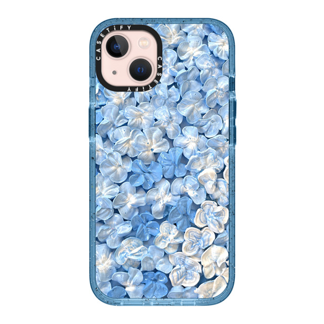 Ann Upton Art x CASETiFY iPhone 13 Case Floral,Nature ベイビーブルー Impact Case MagSafe Compatible Blue Hydrangea Iphone Case By Ann Upton Mother's Day Ann Upton Art x CASETiFY iPhone 13 Case Floral,Nature ベイビーブルー Impact Case MagSafe Compatible Blue Hydrangea Iphone Case By Ann Upton Mother's Day