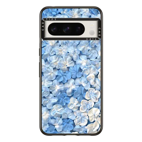 Pixel 8 Pro - Blue Hydrangea Iphone Case By Ann Upton