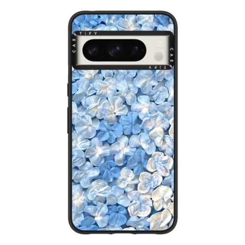 Pixel 8 Pro - Blue Hydrangea Iphone Case By Ann Upton