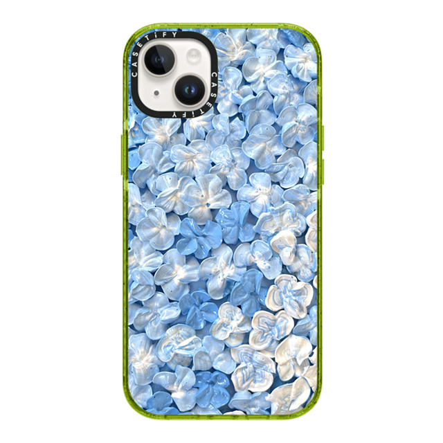 Ann Upton Art x CASETiFY iPhone 14 Plus ケース Floral,Nature Kiwi インパクトケース Blue Hydrangea Iphone Case By Ann Upton Father's Day Ann Upton Art x CASETiFY iPhone 14 Plus ケース Floral,Nature Kiwi インパクトケース Blue Hydrangea Iphone Case By Ann Upton Father's Day