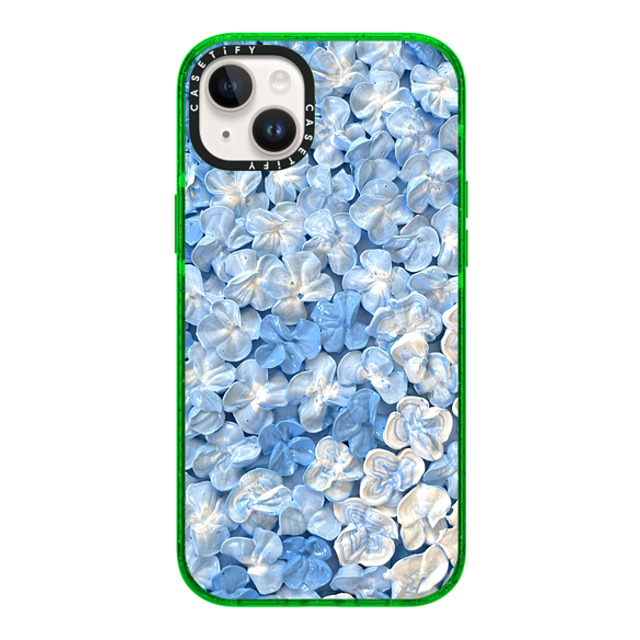 Ann Upton Art x CASETiFY iPhone 14 Plus ケース Floral,Nature グリーン インパクトケース MagSafe対応 Blue Hydrangea Iphone Case By Ann Upton Father's Day Ann Upton Art x CASETiFY iPhone 14 Plus ケース Floral,Nature グリーン インパクトケース MagSafe対応 Blue Hydrangea Iphone Case By Ann Upton Father's Day
