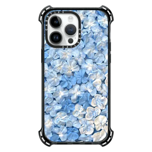 iPhone 14 Pro Max - Blue Hydrangea Iphone Case By Ann Upton