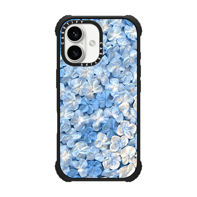 Ann Upton Art x CASETiFY iPhone 16 ケース Floral,Nature マットブラック ウルトラ インパクトケース MagSafe 対応 Blue Hydrangea Iphone Case By Ann Upton Back to School Ann Upton Art x CASETiFY iPhone 16 ケース Floral,Nature マットブラック ウルトラ インパクトケース MagSafe 対応 Blue Hydrangea Iphone Case By Ann Upton Back to School