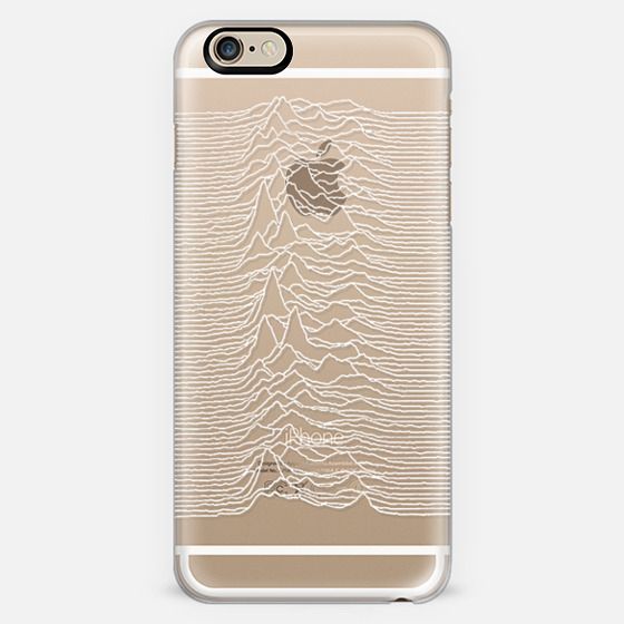 New Wave Joy Division Transparent Phone Case iPhone 6 Case by Avawilde ...