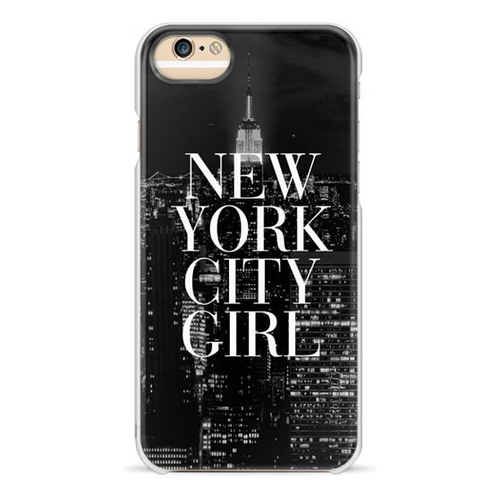 New York City Girl Black And White Skyline Iphone 6 Case Casetify