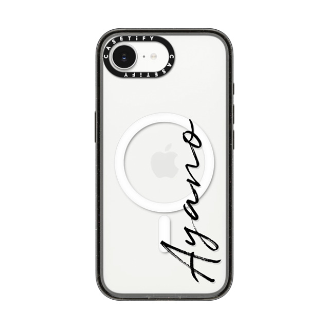 CASETiFY iPhone 16e Case Black Impact Case MagSafe Compatible Customization - (Ayano) Back to School CASETiFY iPhone 16e Case Black Impact Case MagSafe Compatible Customization - (Ayano) Back to School