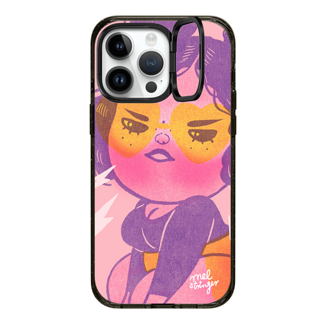 Mel Stringer x CASETiFY iPhone 14 Pro Max Case Cartoon,Portraiture Black インパクトリングスタンドケース MagSafe対応 Lady Bolt By Mel Stringer Back to School Mel Stringer x CASETiFY iPhone 14 Pro Max Case Cartoon,Portraiture Black インパクトリングスタンドケース MagSafe対応 Lady Bolt By Mel Stringer Back to School