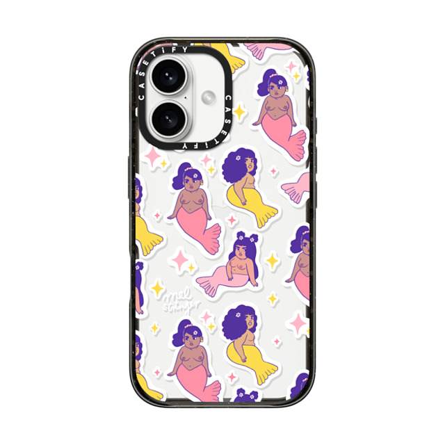 Mel Stringer x CASETiFY iPhone 16 Case Sticker,Cartoon Black インパクトケース Moodmaids Pattern by Mel Stringer Mother's Day Mel Stringer x CASETiFY iPhone 16 Case Sticker,Cartoon Black インパクトケース Moodmaids Pattern by Mel Stringer Mother's Day
