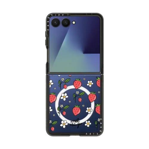 Galaxy Z Flip7 - Strawberry Summer by Mel Stringer