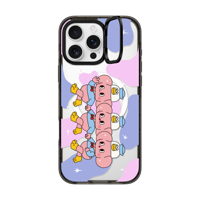 Starfy x CASETiFY iPhone 16 Pro Max Case Cartoon Black インパクトリングスタンドケース MagSafe対応 THREE DUCKS Father's Day Starfy x CASETiFY iPhone 16 Pro Max Case Cartoon Black インパクトリングスタンドケース MagSafe対応 THREE DUCKS Father's Day