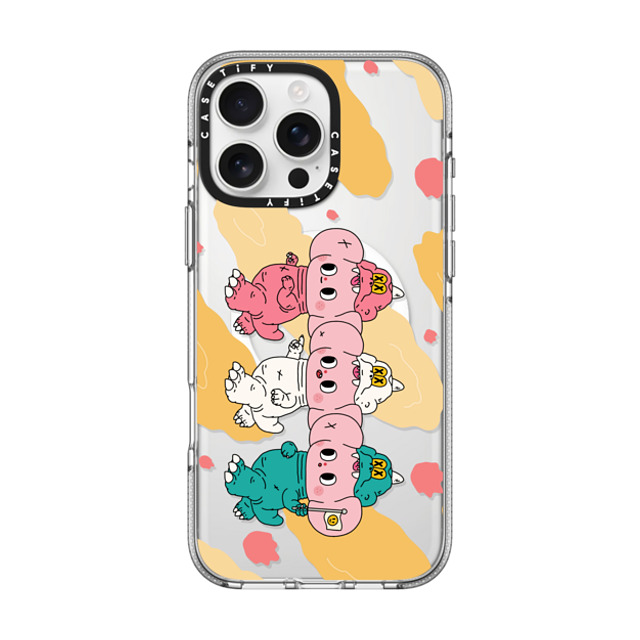 Starfy x CASETiFY iPhone 16 Pro Max ケース Cartoon,Pastel クリア クリア ケース MagSafe対応 Three Monster Starfy Back to School Starfy x CASETiFY iPhone 16 Pro Max ケース Cartoon,Pastel クリア クリア ケース MagSafe対応 Three Monster Starfy Back to School