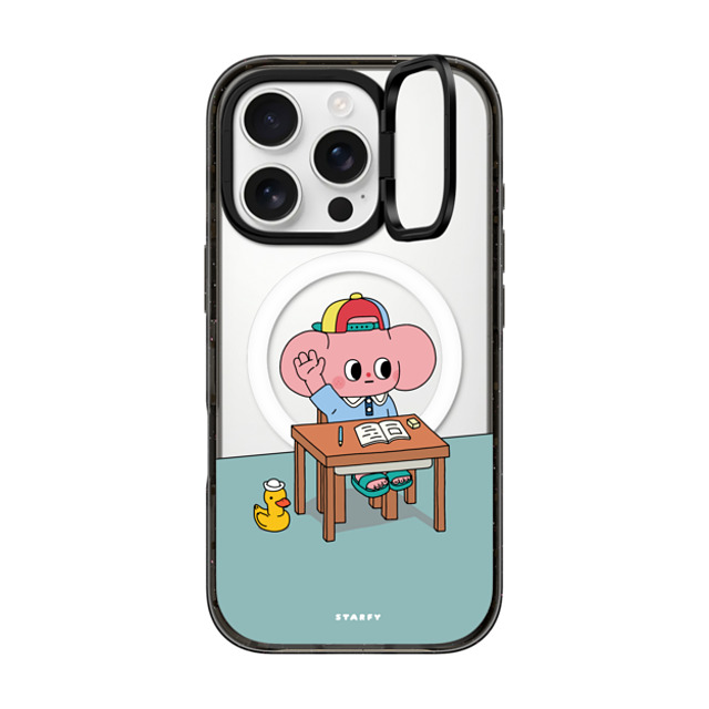 Starfy x CASETiFY iPhone 16 Pro Case Cartoon Black インパクトリングスタンドケース MagSafe対応 I have a question Mother's Day Starfy x CASETiFY iPhone 16 Pro Case Cartoon Black インパクトリングスタンドケース MagSafe対応 I have a question Mother's Day