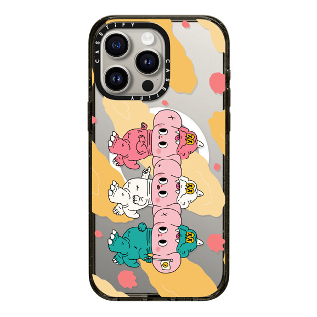Starfy x CASETiFY iPhone 15 Pro Max ケース Cartoon,Pastel ブラック インパクトケース MagSafe対応 Three Monster Starfy Back to School Starfy x CASETiFY iPhone 15 Pro Max ケース Cartoon,Pastel ブラック インパクトケース MagSafe対応 Three Monster Starfy Back to School