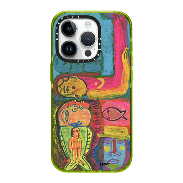 Ana Leovy x CASETiFY iPhone 14 Pro ケース Abstract,Fine Art Kiwi インパクトケース Eaten by fish Father's Day Ana Leovy x CASETiFY iPhone 14 Pro ケース Abstract,Fine Art Kiwi インパクトケース Eaten by fish Father's Day