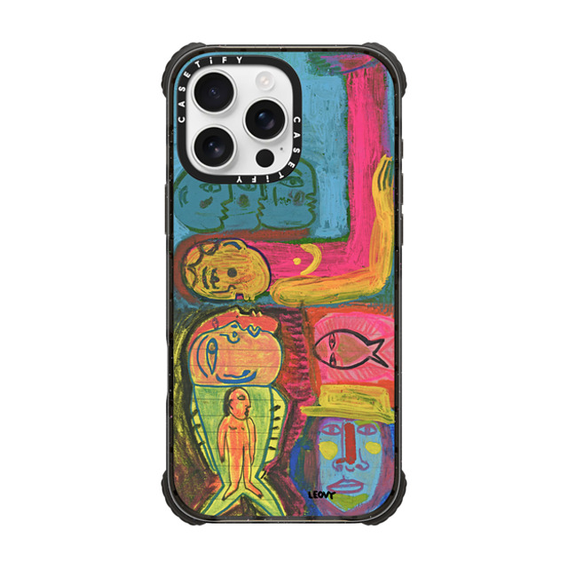 Ana Leovy x CASETiFY iPhone 16 Pro Max Case Black ウルトラ インパクトケース MagSafe 対応 Eaten by fish Ana Leovy x CASETiFY iPhone 16 Pro Max Case Black ウルトラ インパクトケース MagSafe 対応 Eaten by fish