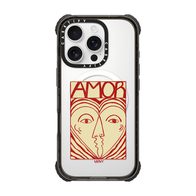 Ana Leovy x CASETiFY iPhone 16 Pro Case Black ウルトラ インパクトケース MagSafe 対応 Amor by Ana Leovy Ana Leovy x CASETiFY iPhone 16 Pro Case Black ウルトラ インパクトケース MagSafe 対応 Amor by Ana Leovy
