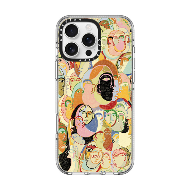 Ana Leovy x CASETiFY iPhone 16 Pro Max ケース クリア クリア ケース MagSafe対応 Everyone by Ana Leovy