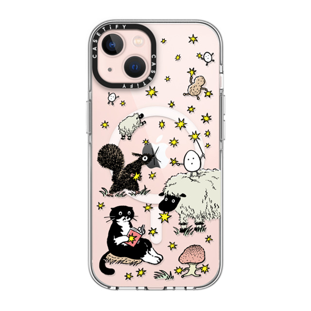 Chocolateye x CASETiFY iPhone 13 ケース クリア クリア ケース MagSafe対応 Star mo