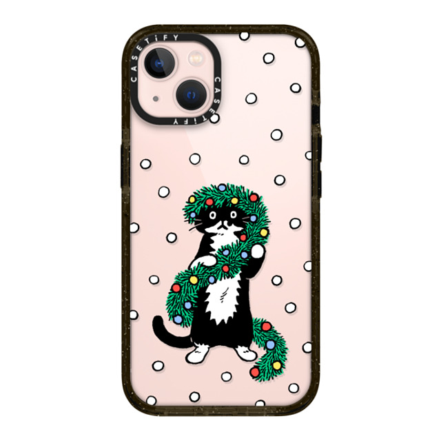 Chocolateye x CASETiFY iPhone 13 ケース ブラック インパクトケース merry mo