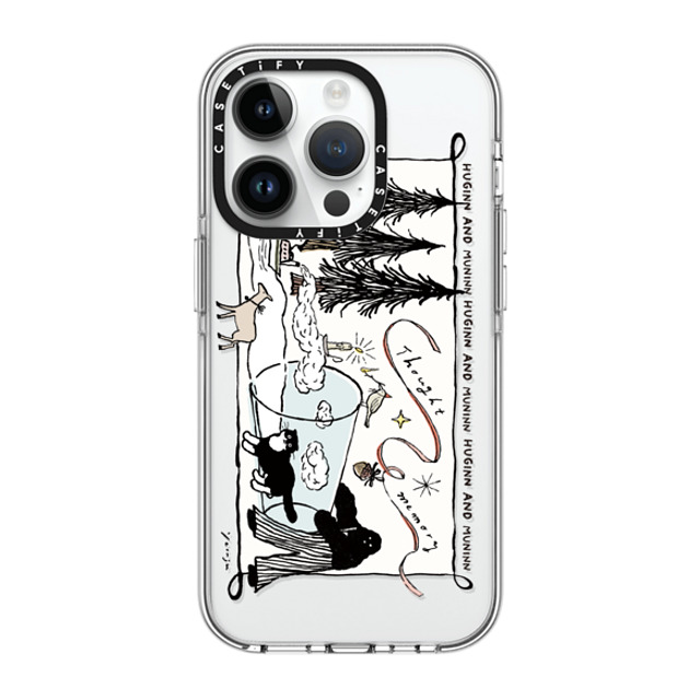 Chocolateye x CASETiFY iPhone 14 Pro Case Clear Clear Case MagSafe Compatible modaeri's strange day Chocolateye x CASETiFY iPhone 14 Pro Case Clear Clear Case MagSafe Compatible modaeri's strange day