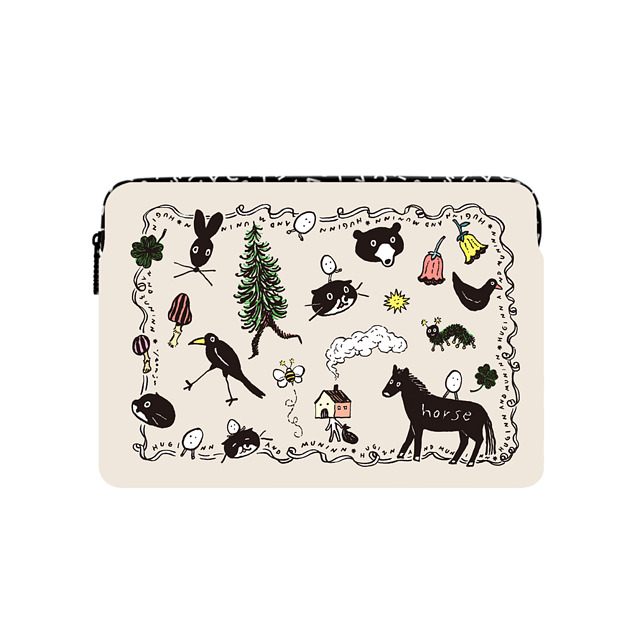 Chocolateye x CASETiFY Laptop Sleeve - Large (16-inch) マルチカラー MacBook スリーブ MODAERI in the forest