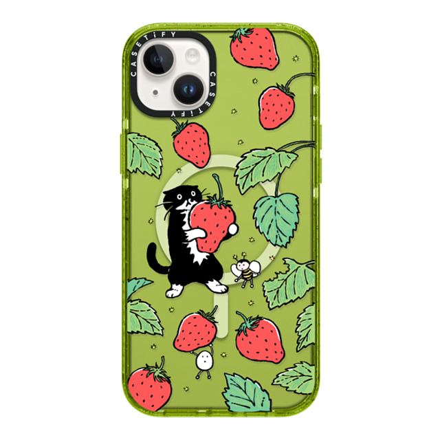 Chocolateye x CASETiFY iPhone 14 Plus Case Sticker,Cat Kiwi インパクトケース MagSafe対応 Strawberry and Mo Mother's Day Chocolateye x CASETiFY iPhone 14 Plus Case Sticker,Cat Kiwi インパクトケース MagSafe対応 Strawberry and Mo Mother's Day