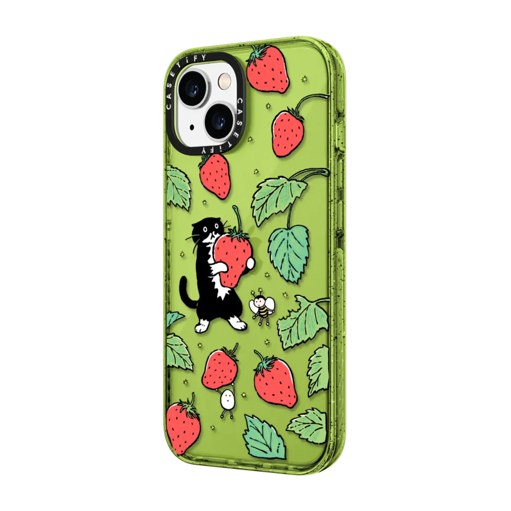 Impact iPhone 14 Plus Case - Strawberry and Mo