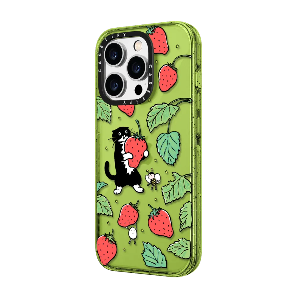 Impact iPhone 14 Pro Case - Strawberry and Mo