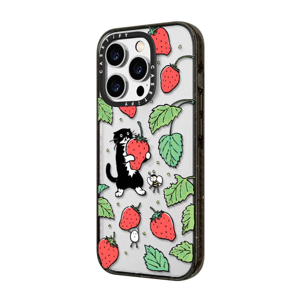 Impact iPhone 14 Pro Case - Strawberry and Mo