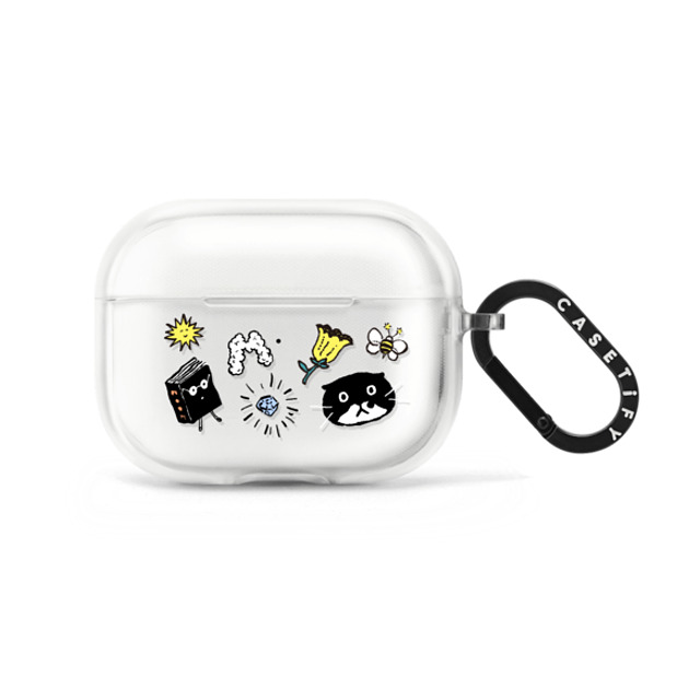 Chocolateye x CASETiFY AirPods Pro Sticker,Cat フロスト インパクトケース Mo and small friends Back to School Chocolateye x CASETiFY AirPods Pro Sticker,Cat フロスト インパクトケース Mo and small friends Back to School
